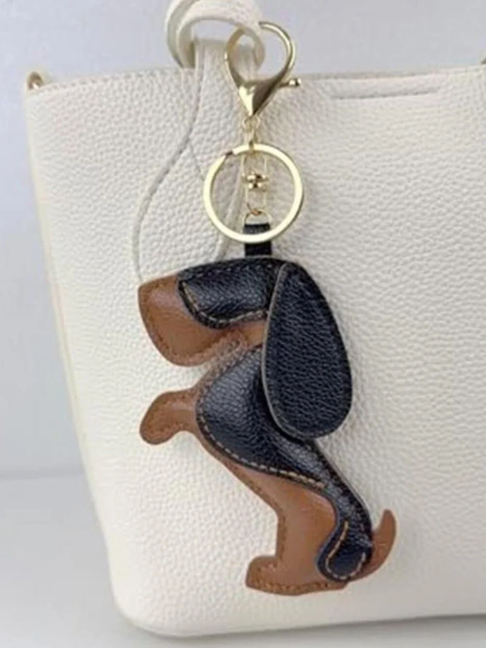Dachshund Bag Charm, Fashion Dog Charm for Purse Handbags Bag Accessories